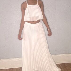 Size small matching top and skirt SHEIN set .